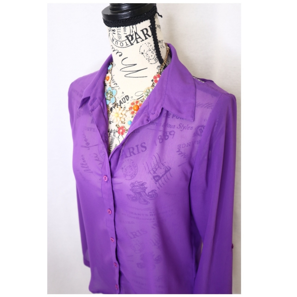 Truth button down blouse - Picture 2 of 9